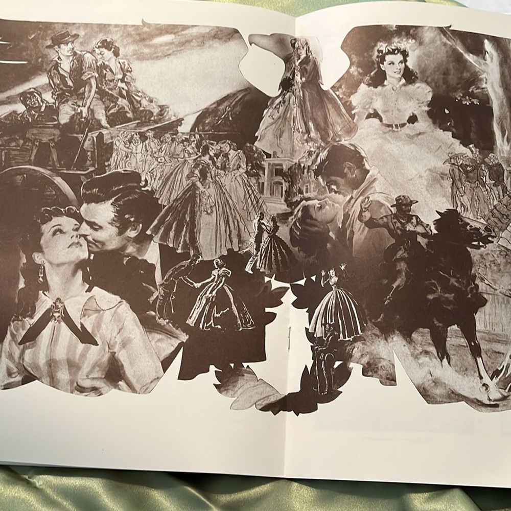 Gone With the Wind Movie Pamphlet Vintage reproduction 1999. - Picture 7 of 12